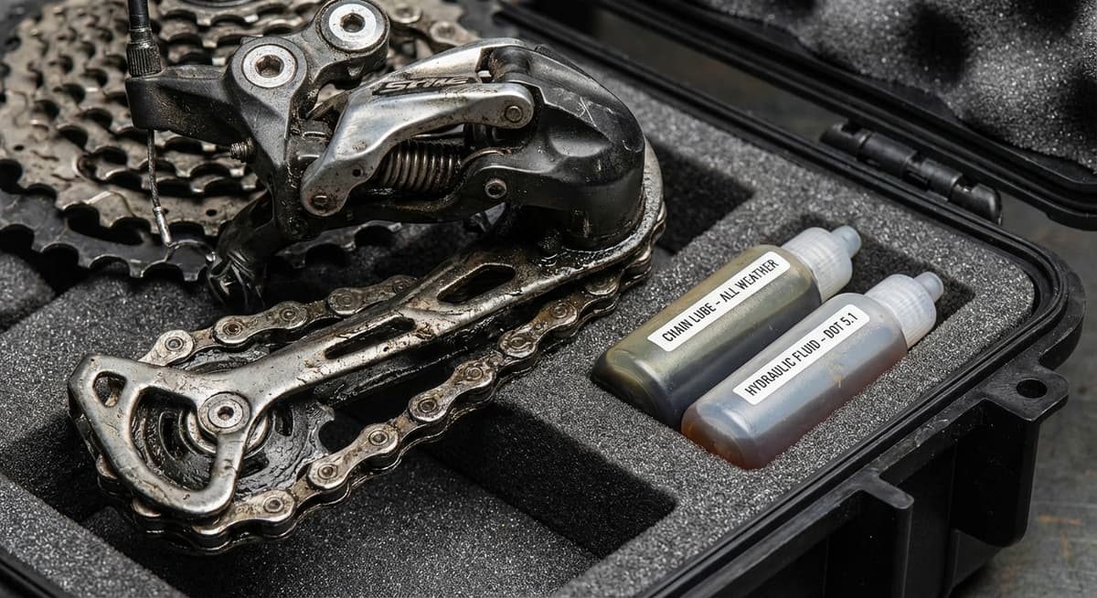 flying with bicycle fluids