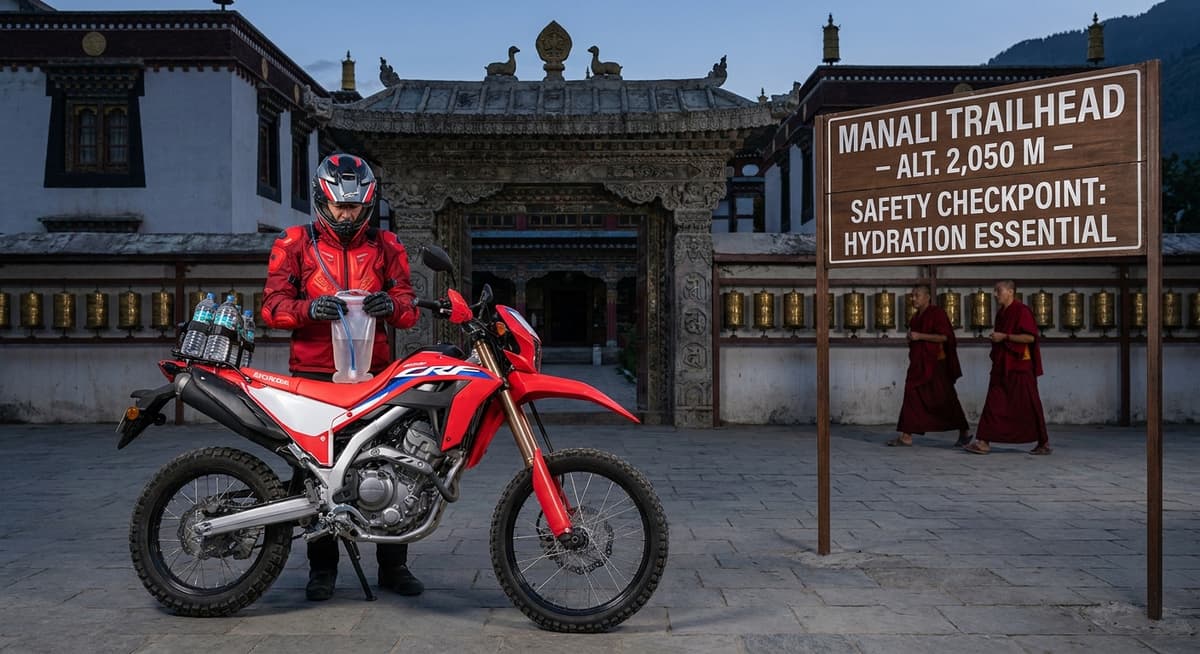 Motorcycle Hydration: Fluid Management Protocols for High Altitude