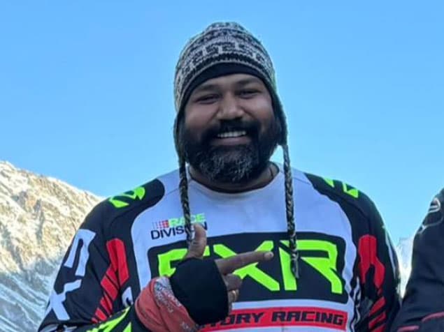 arvind singh, our guide in ladakh.