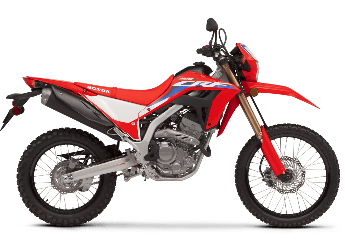 honda crf 300l side view