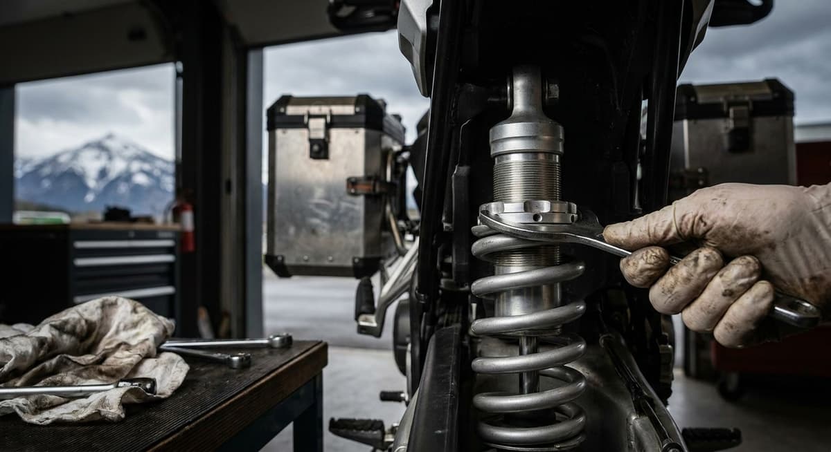 Mastering Motorcycle Load Distribution for Adventure Touring