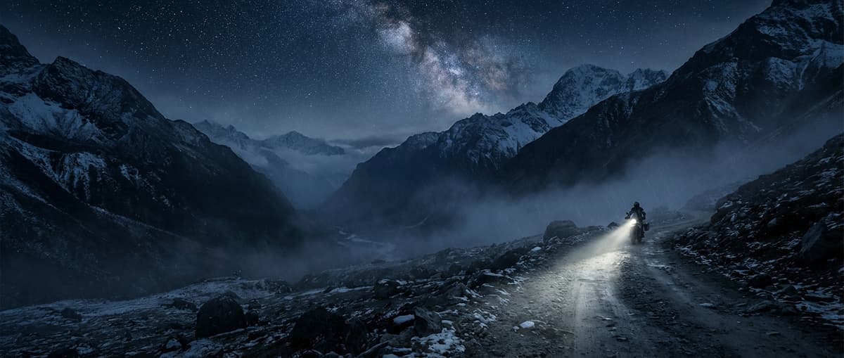 Navigating the Dark: A Guide to Nighttime Motorcycle Riding