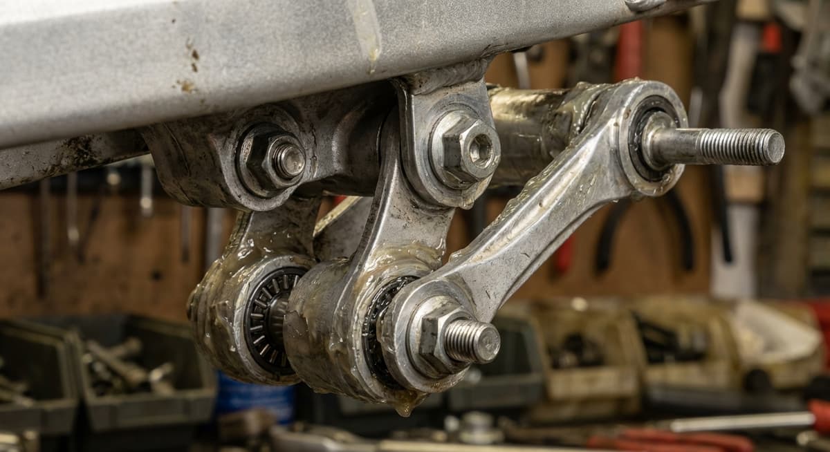 suspension linkage maintenance